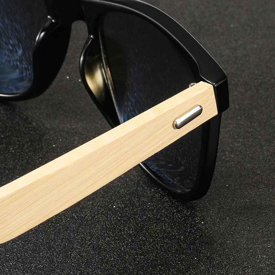 4 PCS Fashion Bamboo Wood Vintage Square Sunglasses Wooden Men Women er Sun Glasses Driving Fishing UV400 250320