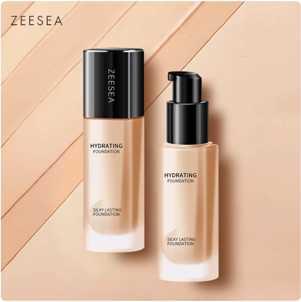 Zeesea Silky Lasting Liquid Foundation - Hydra and Matte Makeup concealer Bright Waterproof BB Cream 250319