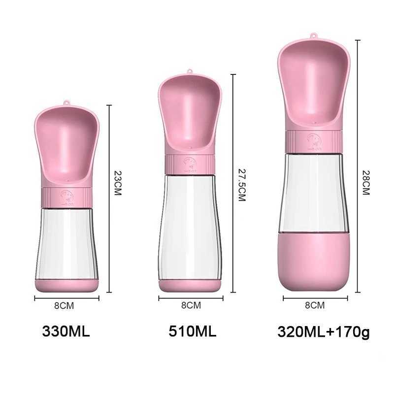 Portable Dog Water Bottle Cat Food Bowl Pet Water Cup Container For Small Large Dogs Travel Walking Puppy Labrodor Drinking Bowl Y250319