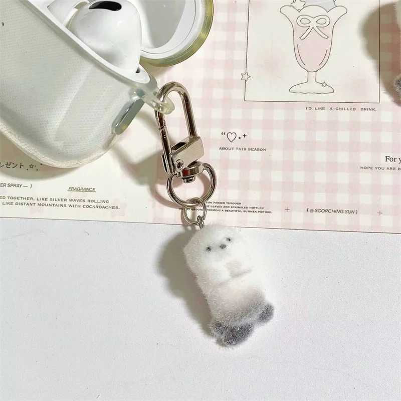 Cartoon Creative 3D Sea Otter Keychain Pendant Car Keychain Luxury Backpack Decoration Accessories GiftXJ250319