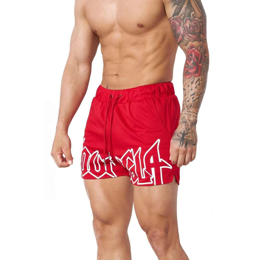 Men's sports shorts, American YA style, branded clothing, sportswear, outdoor running, basketball, training, beach pants, fitness