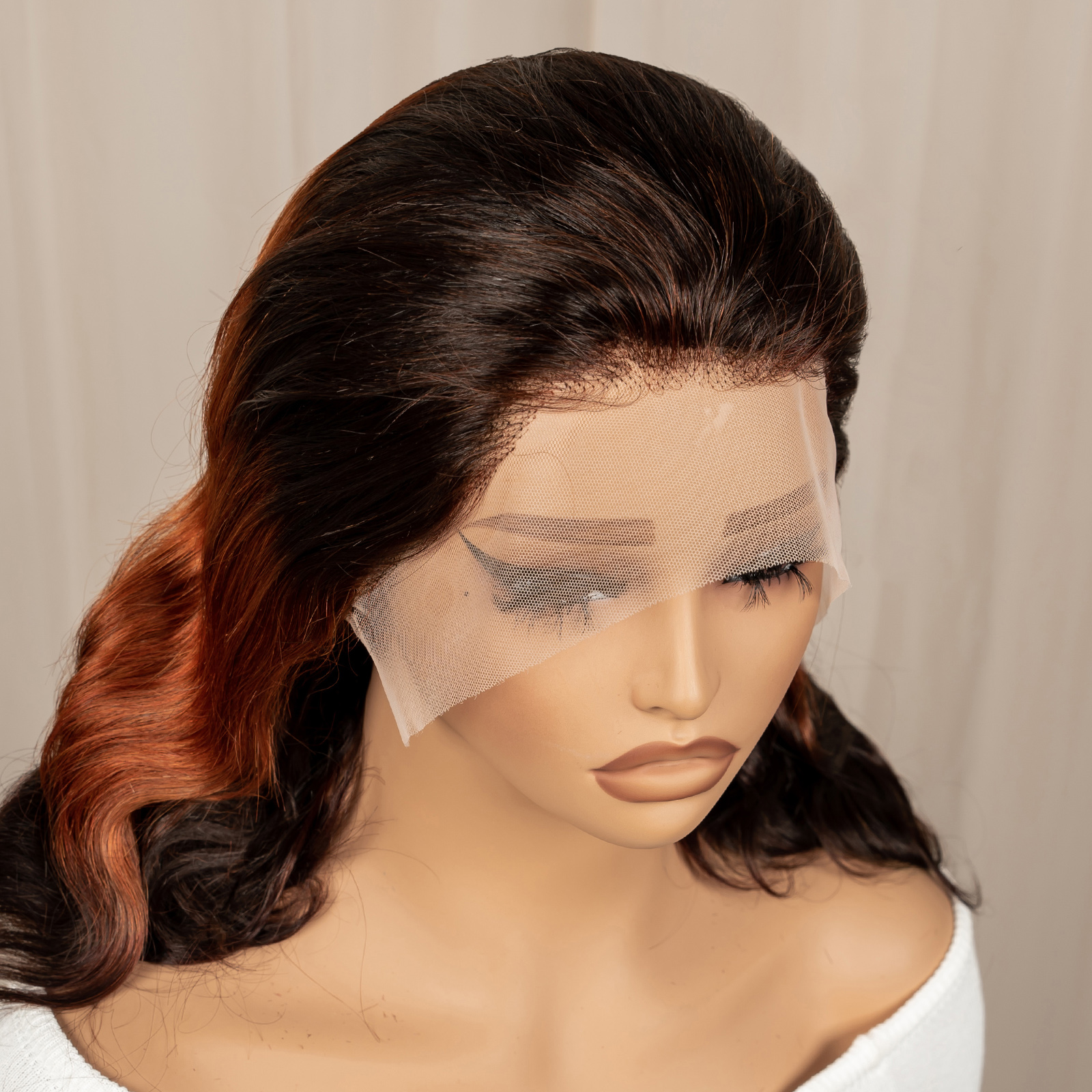 13x4 Body Wave Lace Frontal Wig - High Density Pure Human Hair Brazilian Virgin Hair for Women