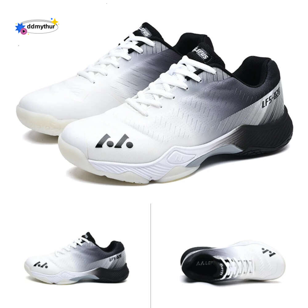 2024New Original LEFUS Men Women Badminton Size 36-46 Vantage Cushioning Table Tennis Sneakers Breathable Sport Shoes ddmythur