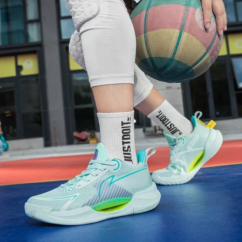 2024 Cool Basketball Shoes New Outdoor Fitness Sports Fashion Running Footwear Mens Comfortable Breathable Padded Non-SlipW250320