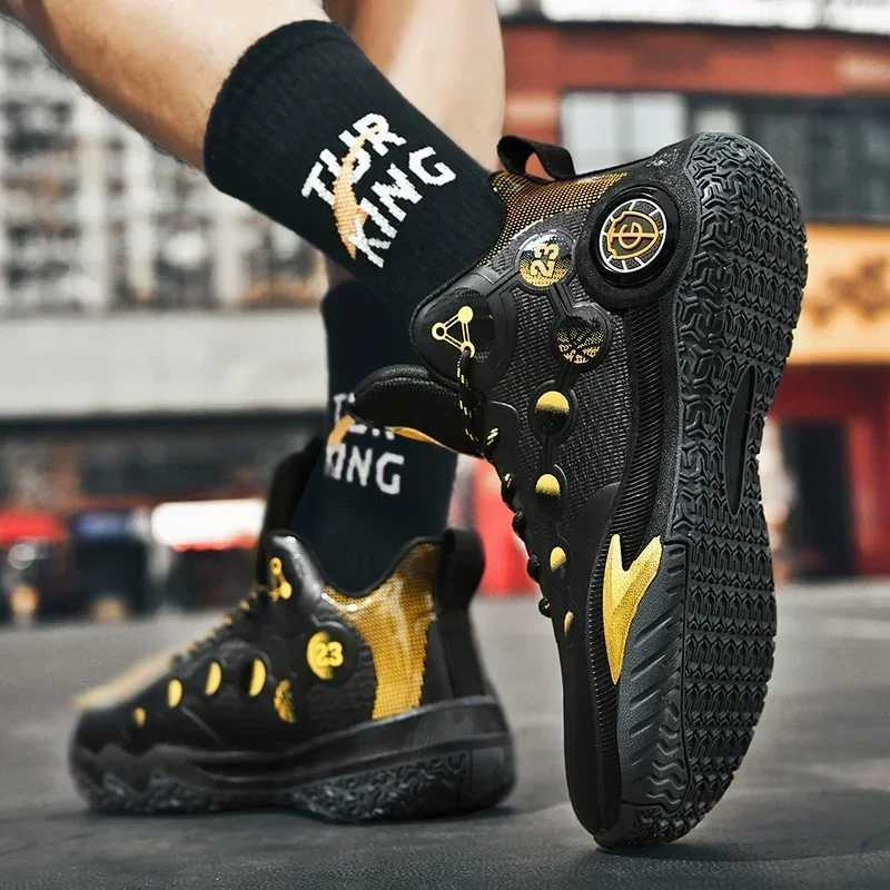 Anti slip and breathable adult wearing real combat basketball games professional court training shoes comfortable sports shoesW250320