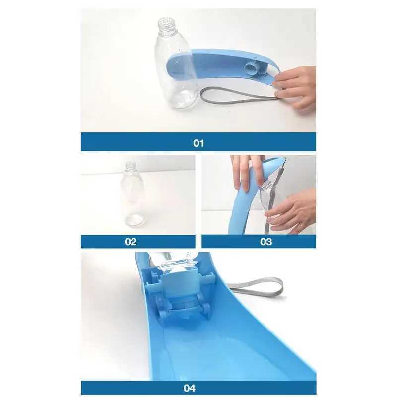 Foldable Pet Water Bottle Bowl For Big Dogs BPA Free Outdoor Drinking Cup Dog Gift Portable Drinking Dispenser Drop Shipping Y250319