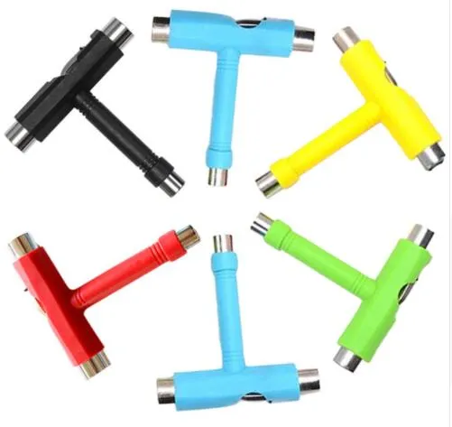 160pcs Skate Board T Type Assembly Tools Skateboard kit Screwdriver random color delivery ZZ