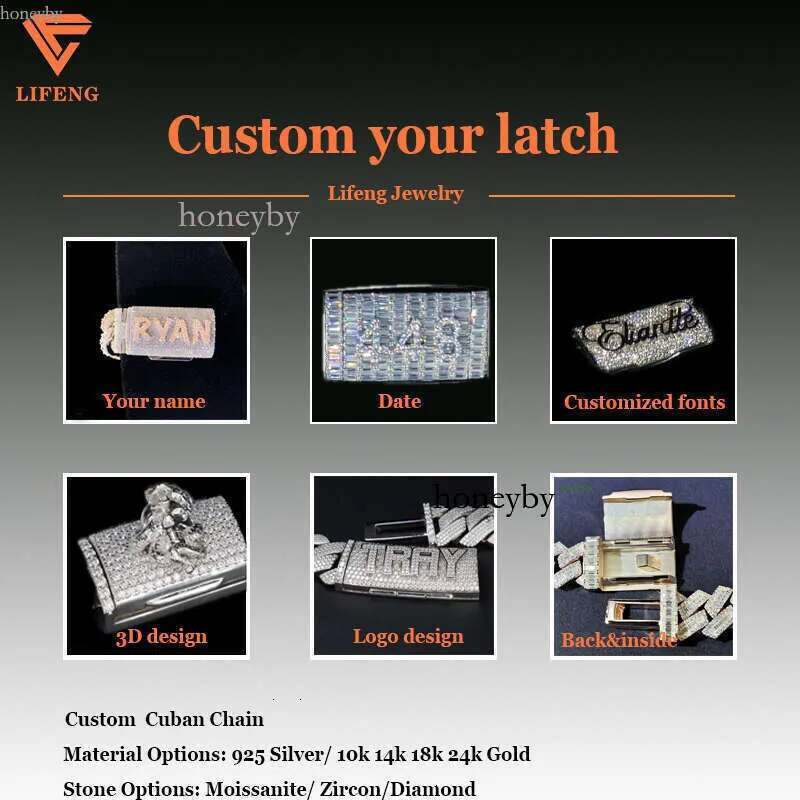 15Mm 4 18Mm Wide 3 Rows Sliver Mossanite Chain Iced Out Cuban k Bracelet For Men