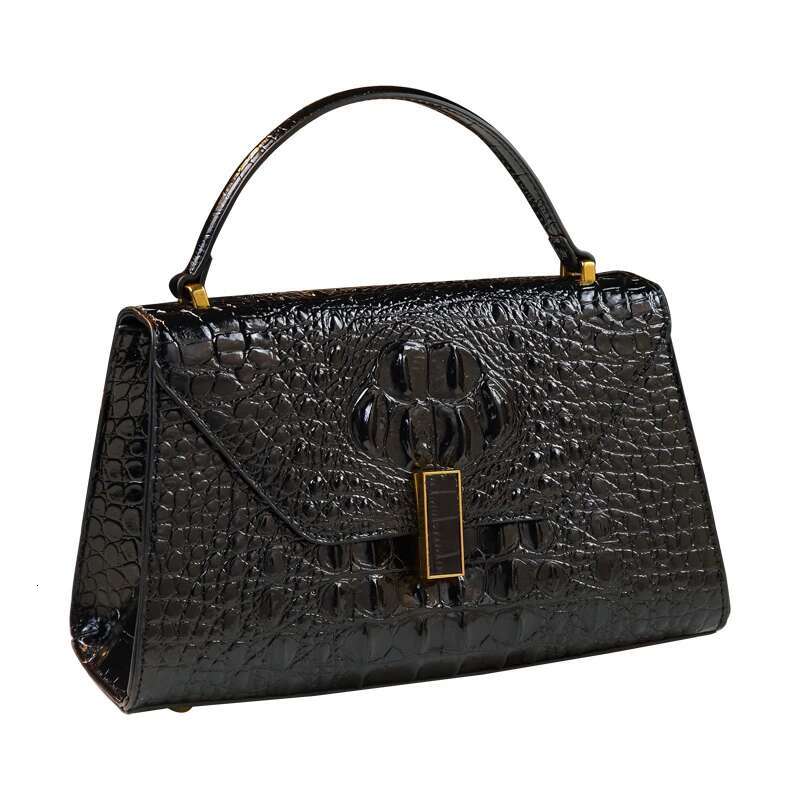 Fashion Crocodile Pattern Women Handbags Lady Shoulder Messenger Bag Genuine Leather Portable Small Shell Bags