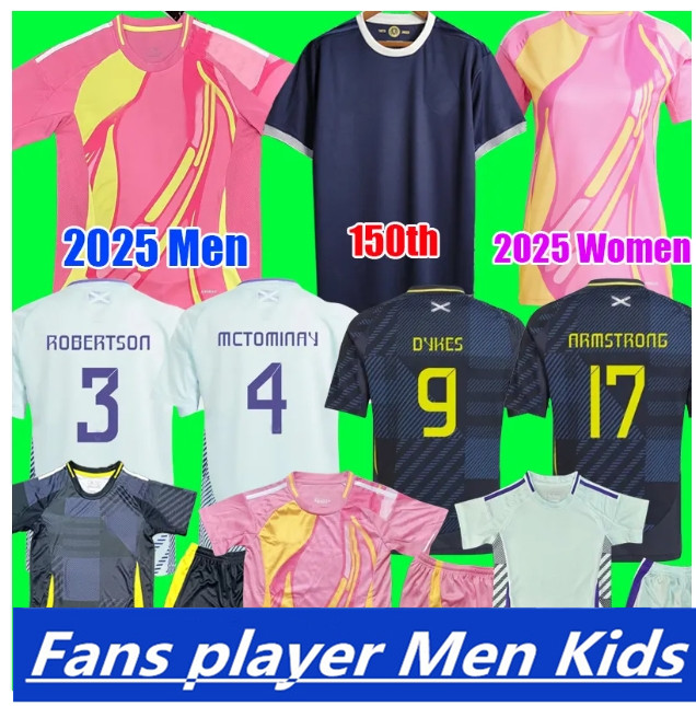 2025 Scotland Soccer Jerseys 2025 2026 ROBERTSON McTominay McGREGOR SHANKLAND MCGREGOR Football Shirt Home Away thrid maillot de Foot men kids kits unifrom 66