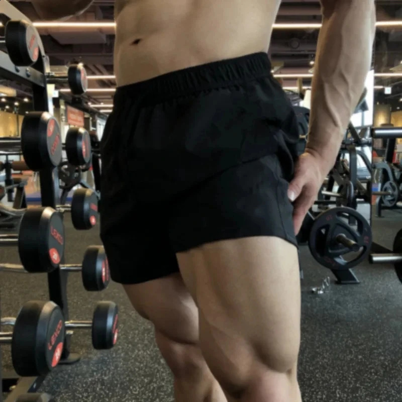 arrivals for the summer of 2024 in sports shorts mens comfortable and elastic waist clothing breathable 250319