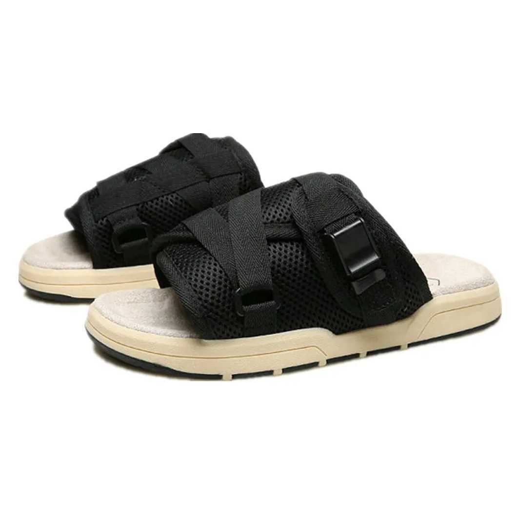 Mens Summer Shoes Plus Size 36-45 Slide Fi Couple Slide Flip Foldable Casual Shoes Sapatos Mascino Y250320