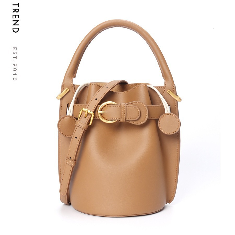 Bag Women S Large Capacity Spring Summer Crossbody Bag And Niche Leather Handbag High End Version Bucket Bag Shoulder Bags