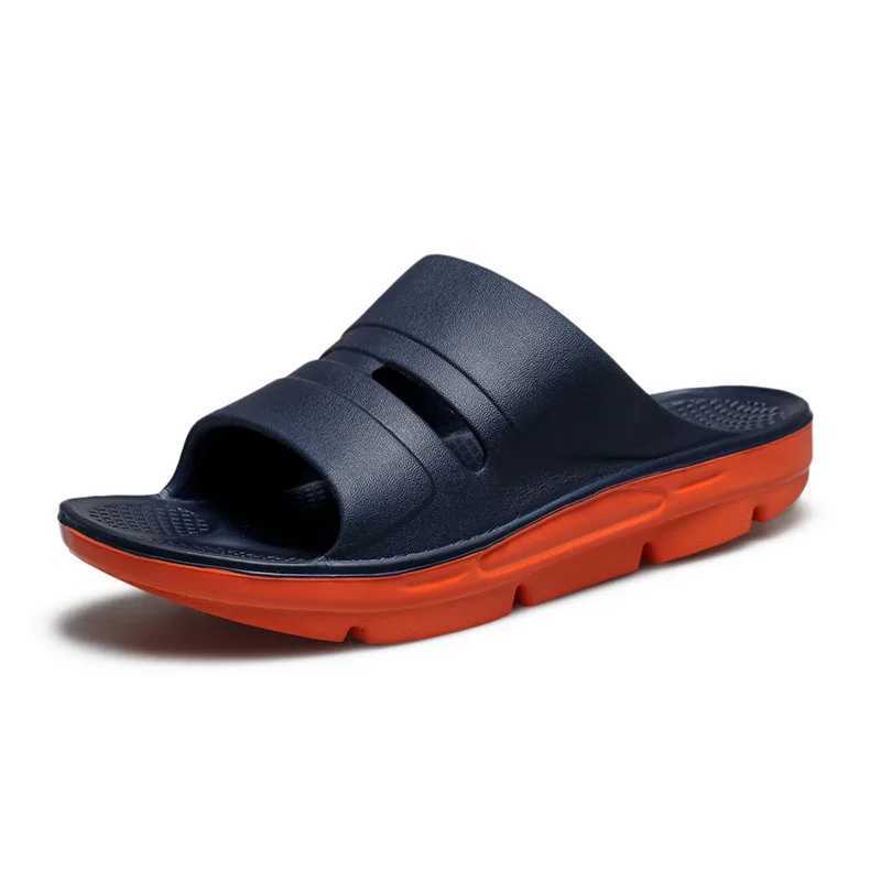 Summer Light Slipper Men Thick-Soled Beach He Outdoor Flip-Flops Arch Shock Absorpti Slippers N-Slip Ciabatte Uo Y250320
