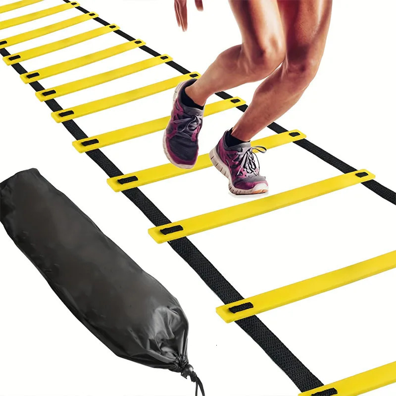 Agility Ladders Nylon Straps For Speed Training And Sports Flexibility Agility Football Training Energy Ladder Equipment 250320