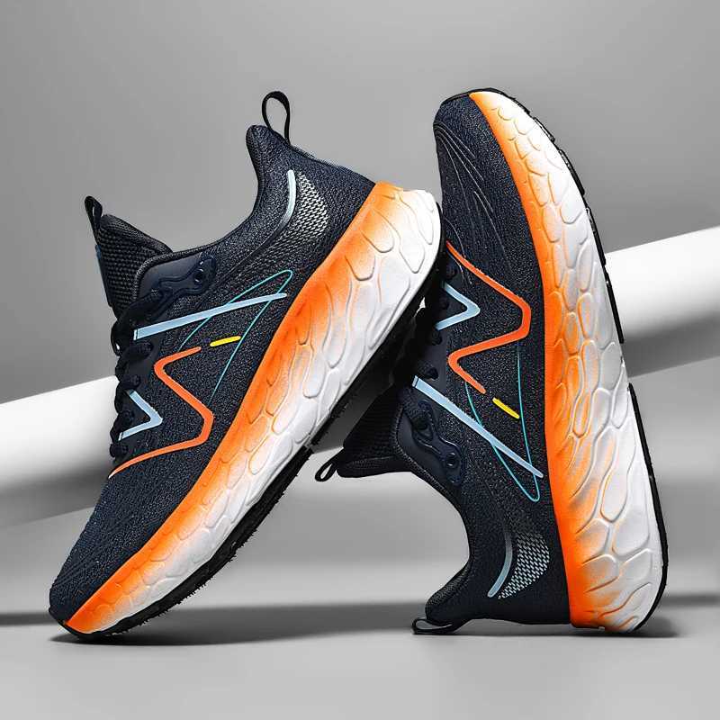 Luxury running shoes for men professional running sports shoes comfortable mens training shoes anti slipW250320