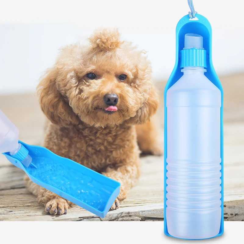 250ML/500mL dog outdoor kettle water dispenser portable cup water dispenser pet water dispenser Y250319