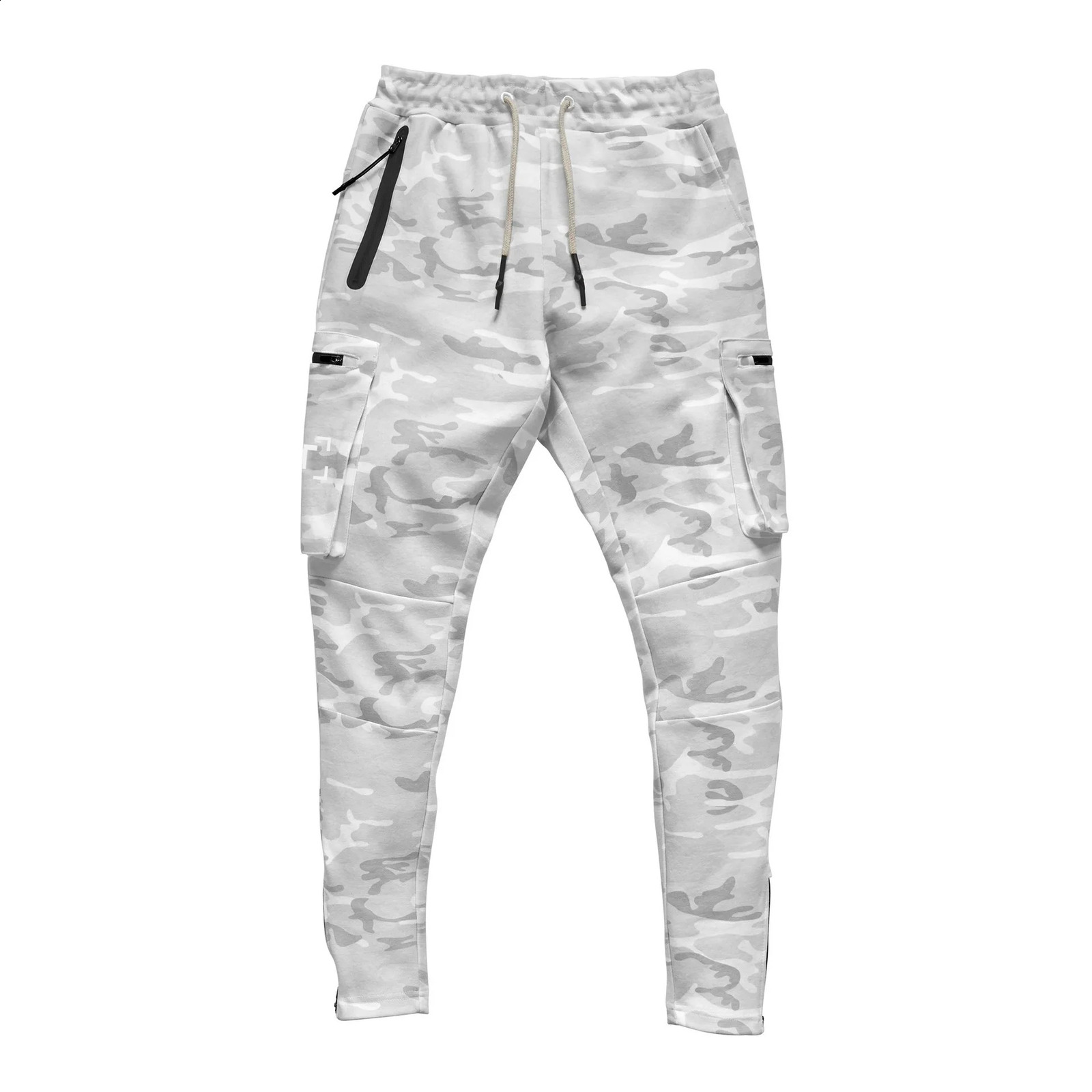 Mens Overalls Outdoor Multifunction Moisture Absorption And Perspiration Exercise Fitness Running Training Multipocket Pants 250319