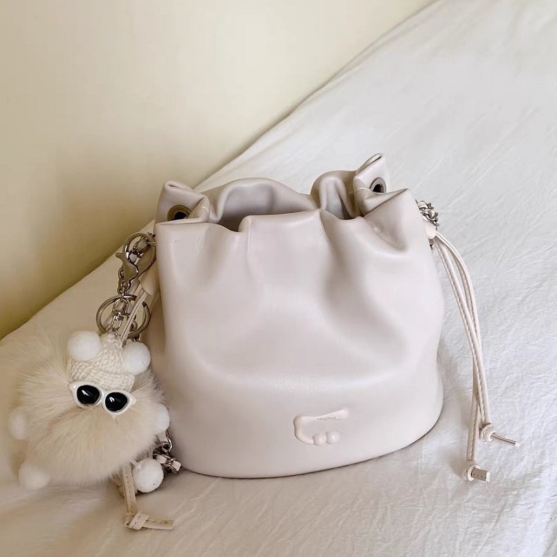 Nanfeng Chio2nd Wave Light Zero Island Water Bucket For Women In Summer, Unique Weaving Bag, Chain Strap, Single Cross Shoulder Small Bag