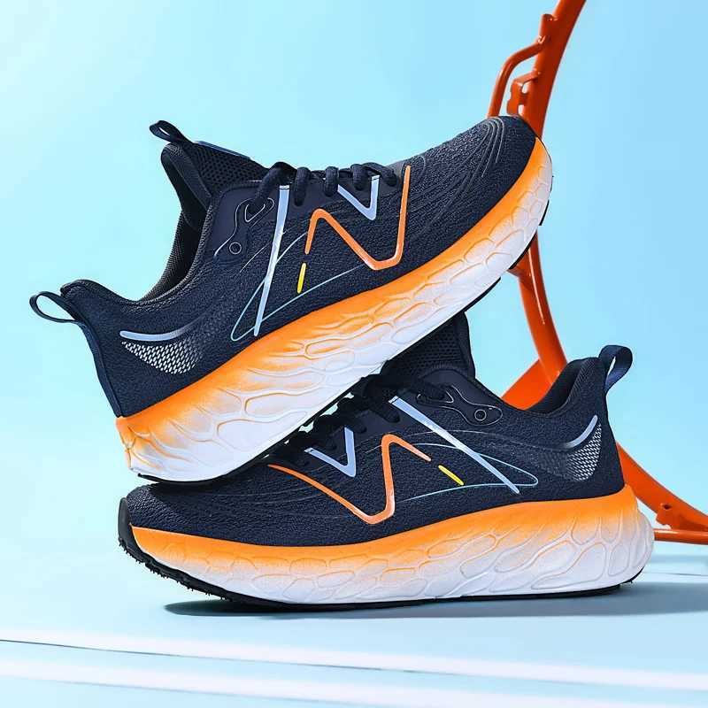 Luxury running shoes for men professional running sports shoes comfortable mens training shoes anti slipW250320