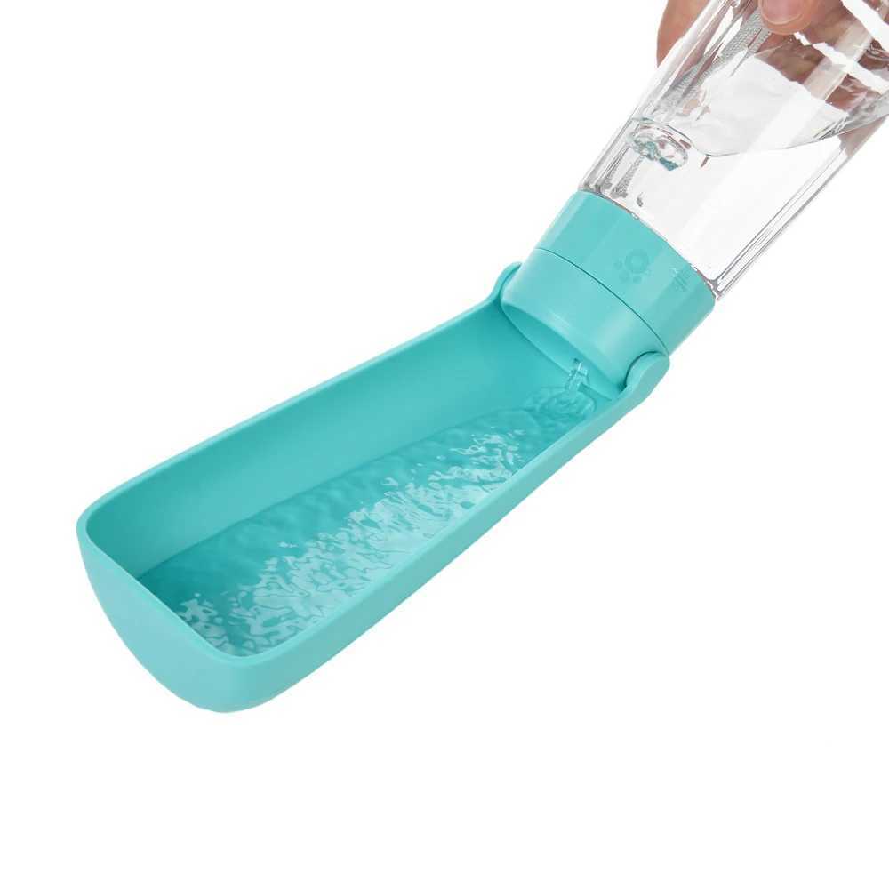 Outdoor portable dog water bottle suitable for small dogs cats leak proof high-capacity pet beverage bowls Labrador Retriever supplies Y250319