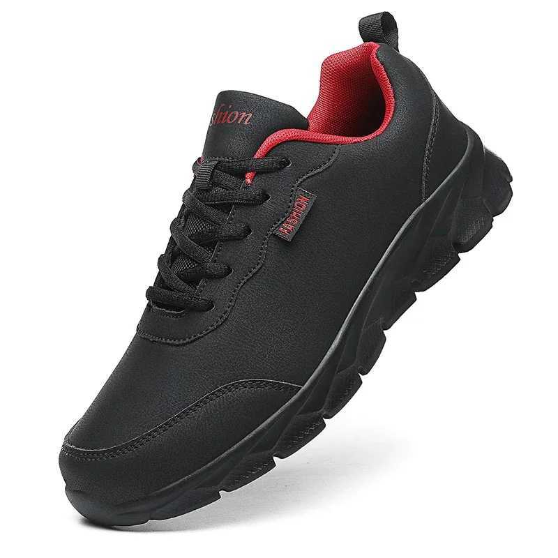 Mens running shoes waterproof leather sports shoes outdoor sports shoes mens lightweight walking shoes Zapatos LacotivosW250320