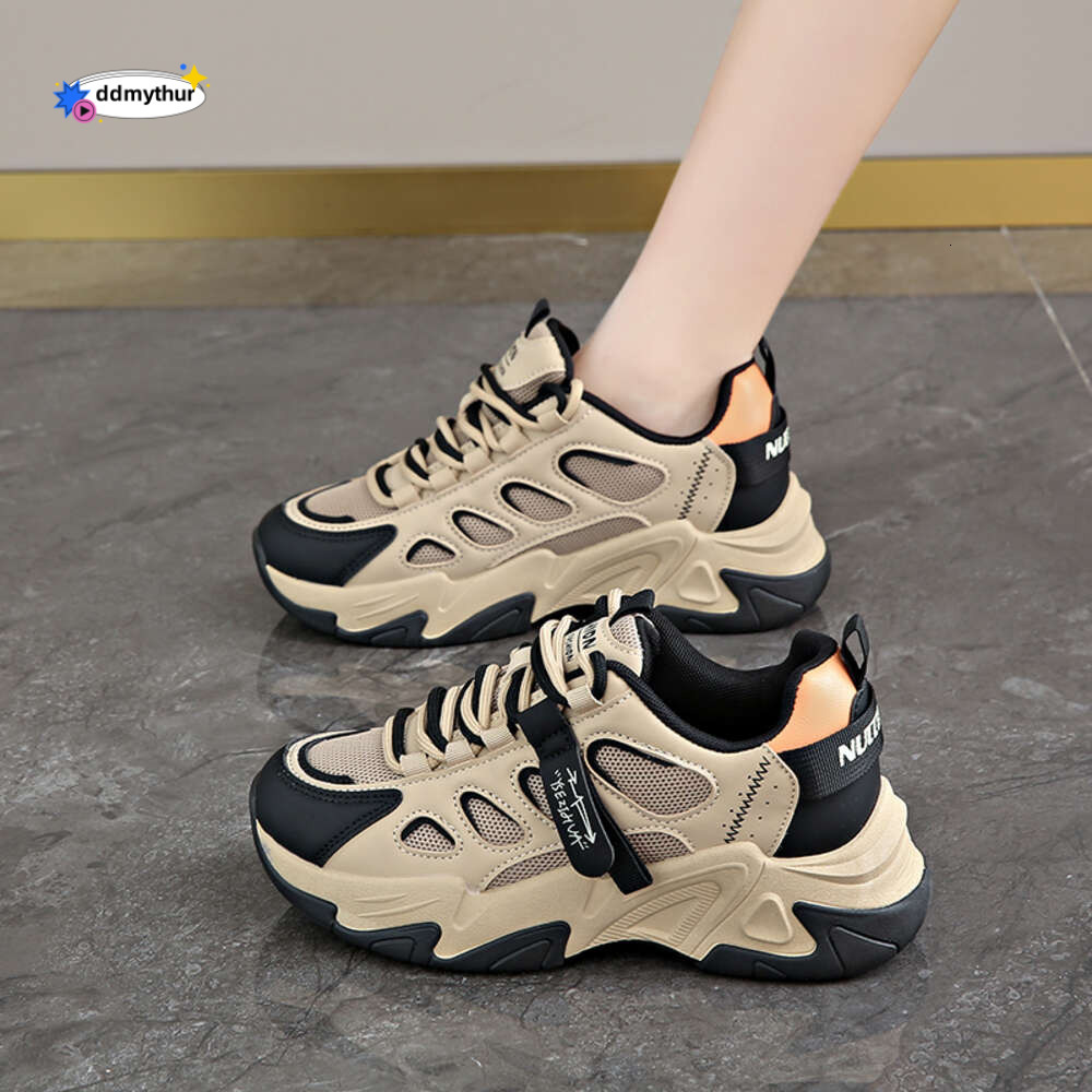 CRLAYDK Chunky Sneakers for Women Lace Up Platform Dad Walking Shoes Casual Fashion Running Sports Shopping Tennis ddmythur