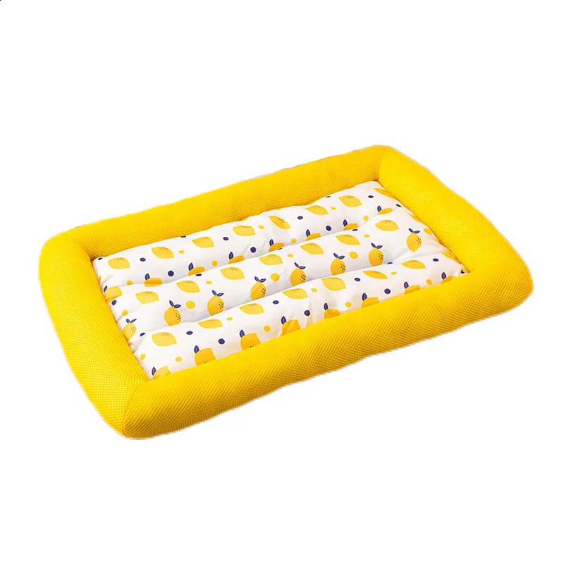 Breathable summer dog refrigerator waterproof household pet mat anti slip cat nest refrigerated and ice cooling 250312