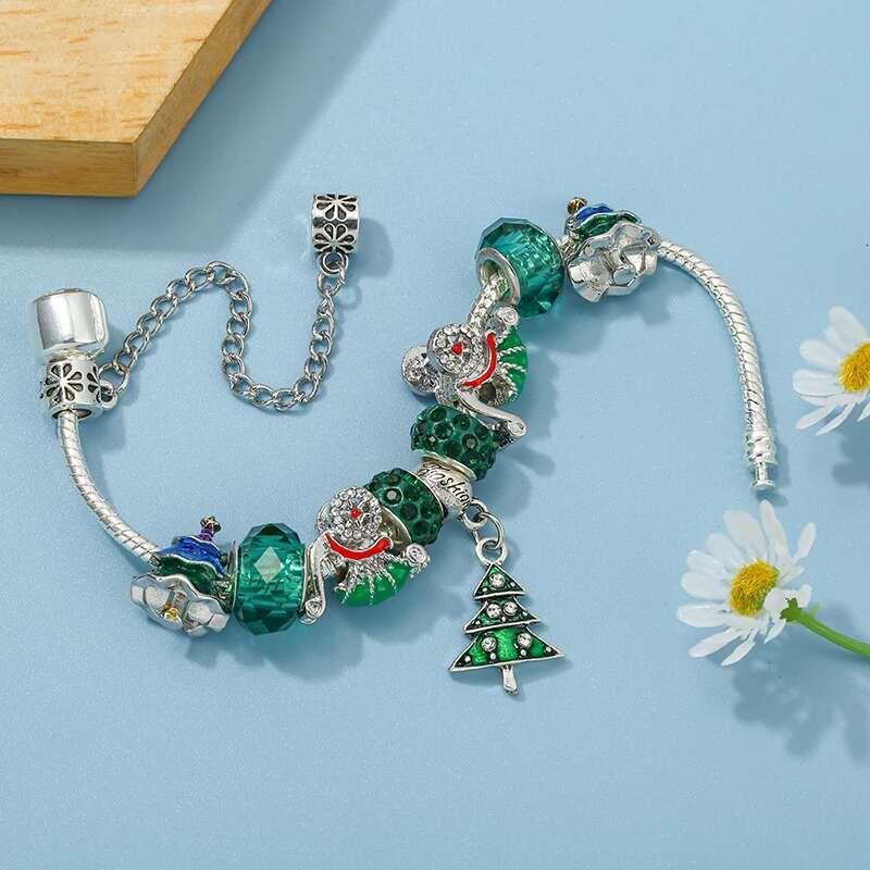 New Trendy Snail Beads Charm Bracelet With Fashion DIY Bracelets Bangle For Women Men Jewelry Gift Wholesale Dropshipping