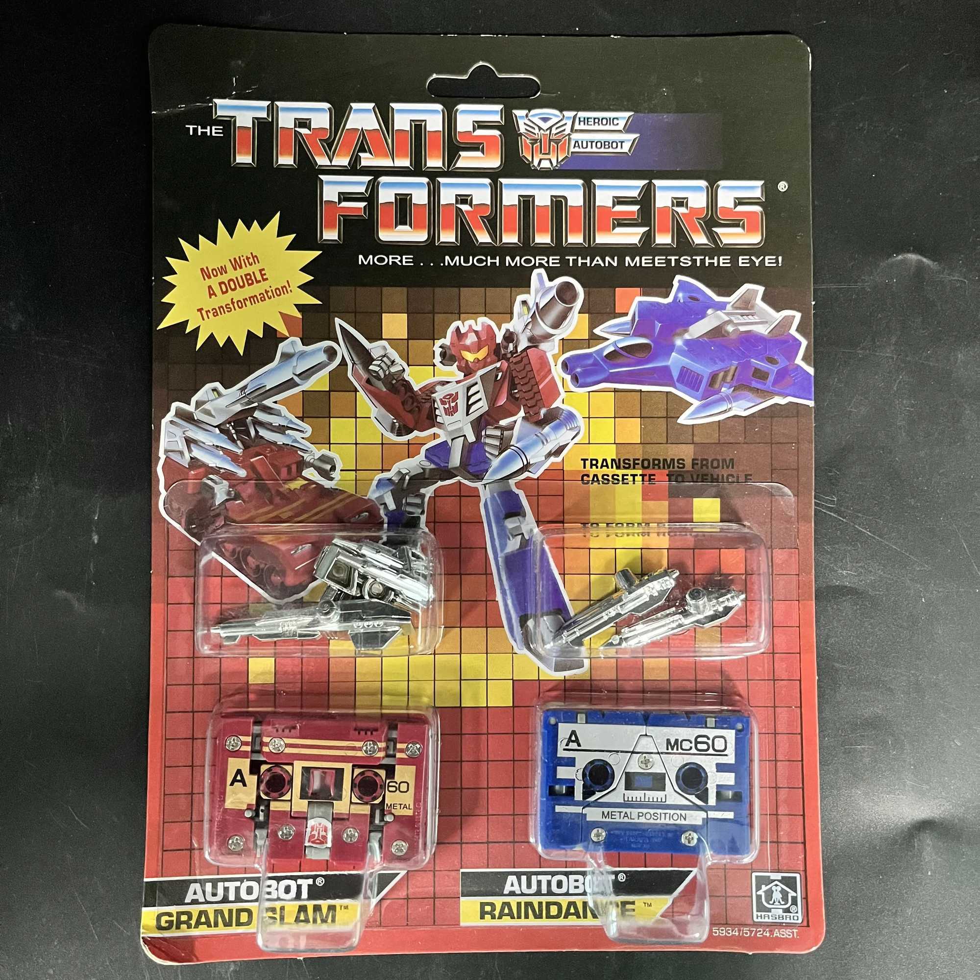 Transformation G1 Reissue KO Soundwave Reflector Laserbeak and Frenzy Slamdance Action Figure Toy Gift CollectionT250320
