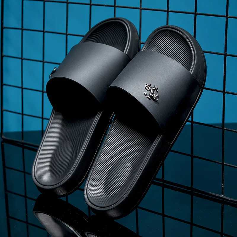 Mens Personality Trend Slippers EVA Indoor Leisure Slippers Y250320