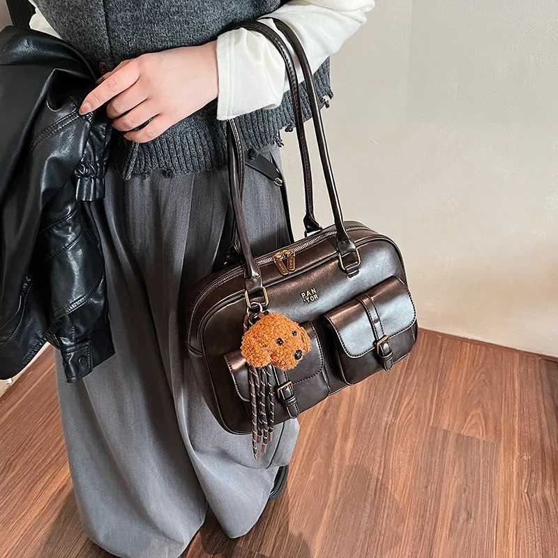 Pillow mummy bag womens new fashion all-match shoulder messenger bag womens bag Y250319