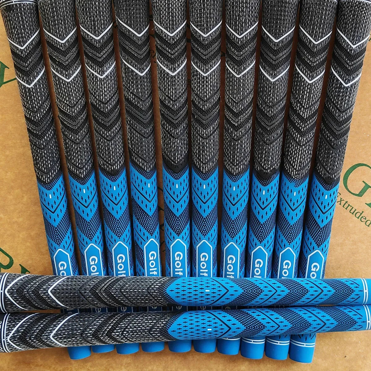 13PCS Golf Club Grips Set Standard/Midsize Mens Rubber Golf Grips 5/10Pcs Cotton Yarn Golf Grip Iron and Wood Grip Universal 250320