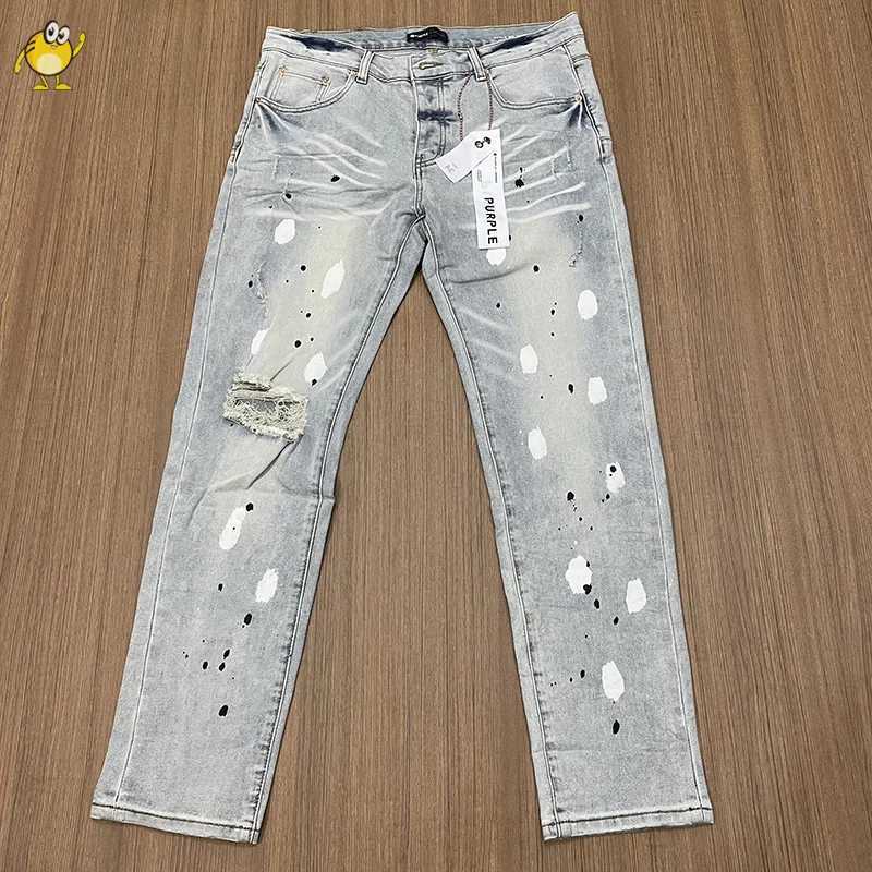 Washed Hole Old Casual Jeans Pants Mens Hip Hop Retro High Quality New Fashion Classic Street Wear TrouserT250319