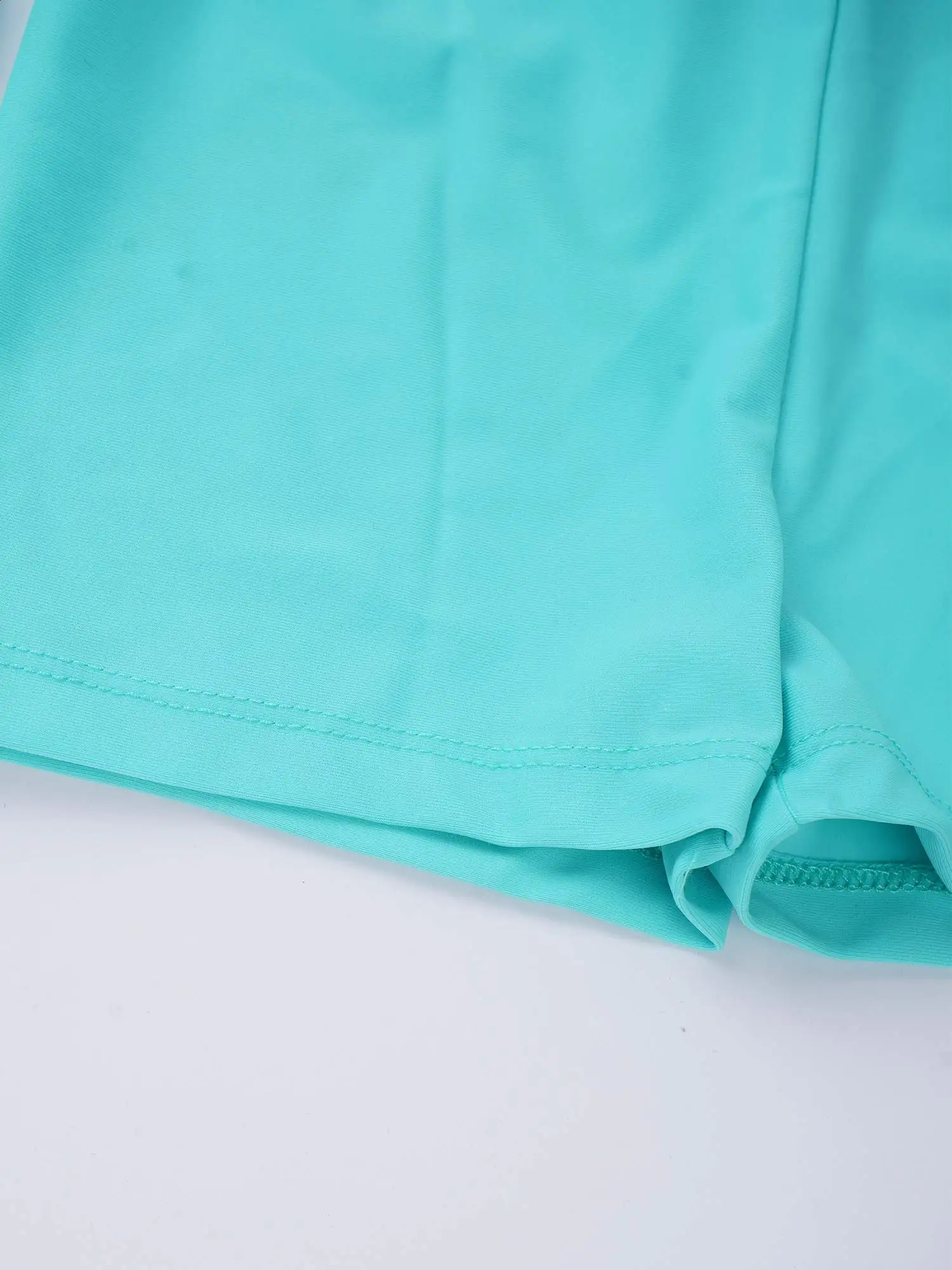 Child Girls Quickdry Swimming Trunks Elastic Waistband Solid Color Swimwear Shorts Swimsuit Beach Pool Spring Bathing Suit 250312