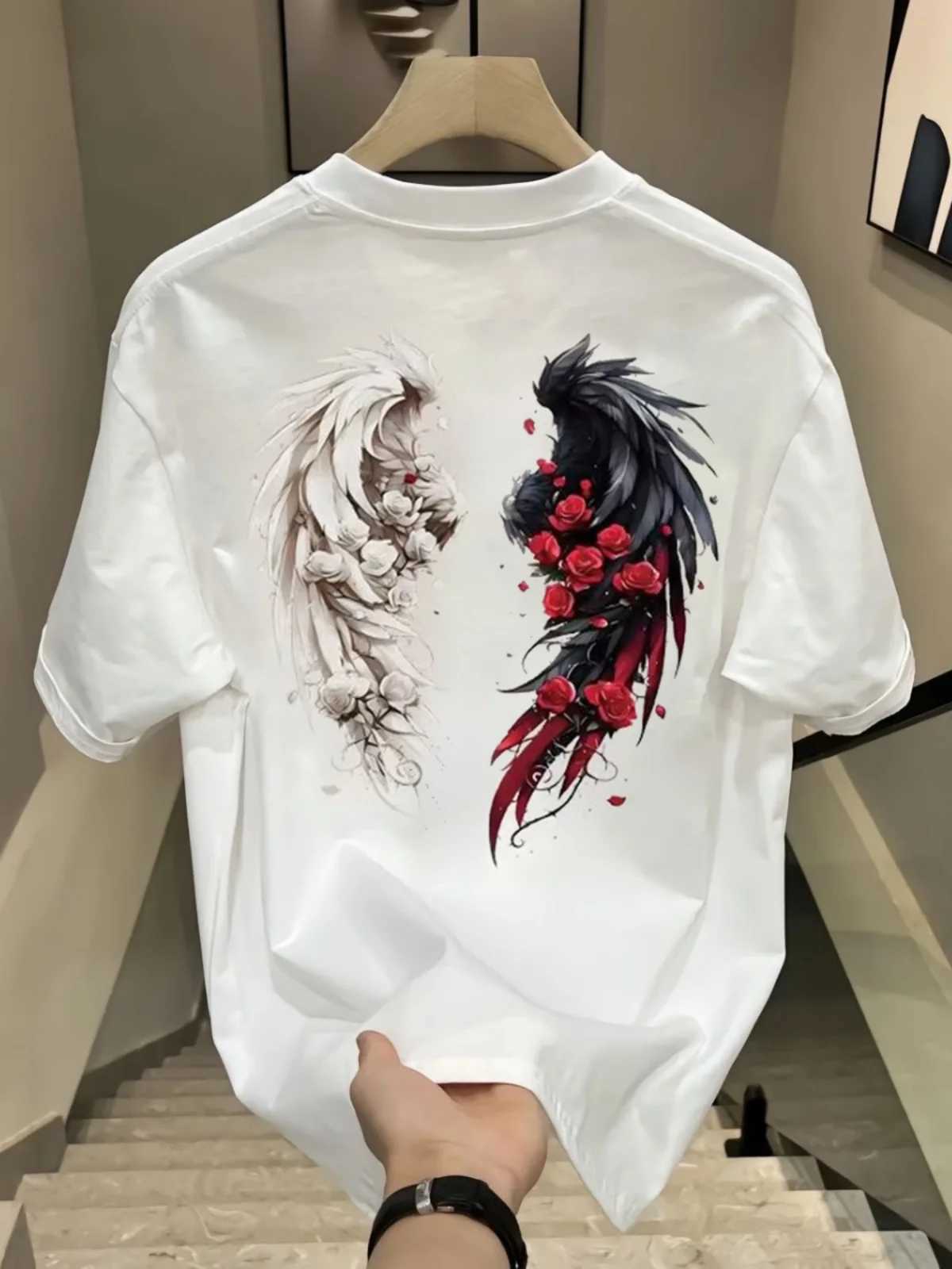 2025 Summer Friday new 100% cotton short sleeve T-shirt mens high quality fashion brand loose T-shirt topT250319