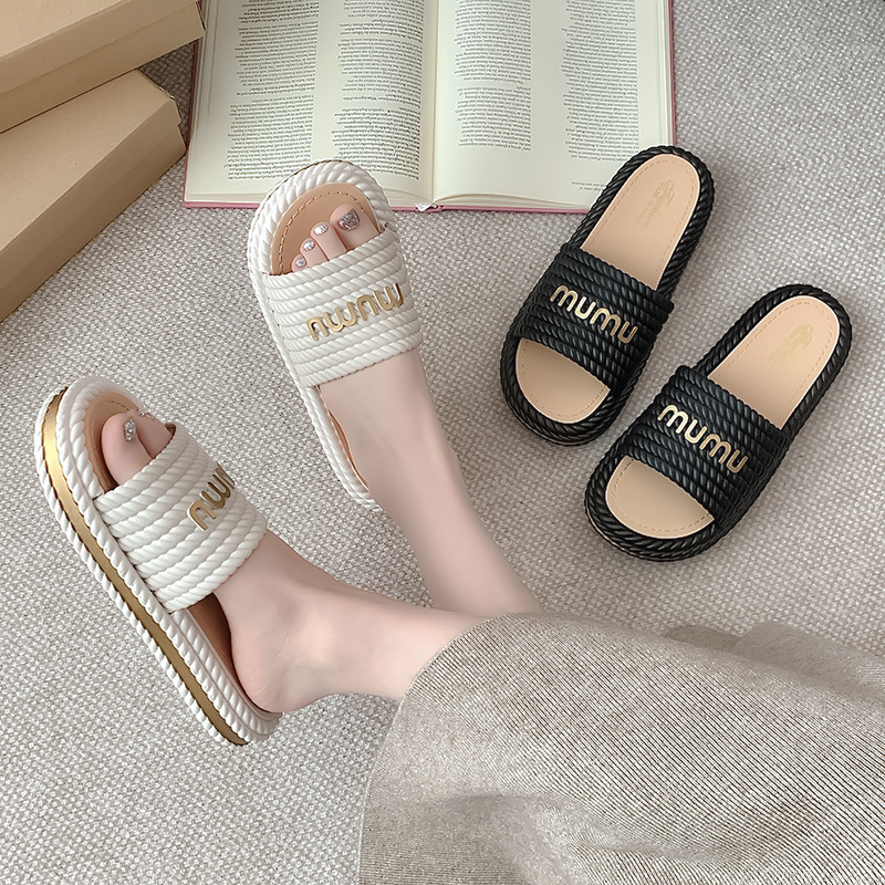 Free shipping new designer slippers Platform slides for womens sandals girl fashion slipper outdoor shoes