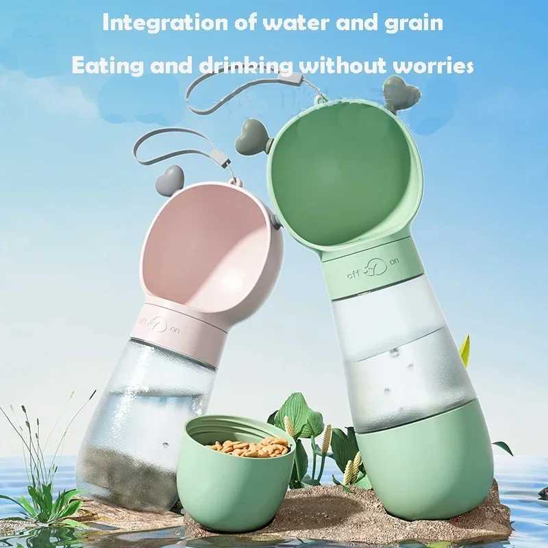 Portable Pet Dog Water Bottle For Small Large Dogs Travel Puppy Cat Drinking Bowl Outdoor Pet Water Dispenser Feeder Pet Product Y250319