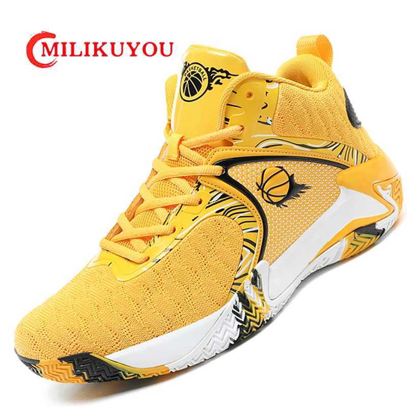 Mens basketball shoes athletic shoes high top classic retro anti slip running shoes gym training Zapatillas Hombre size 39-48W250320
