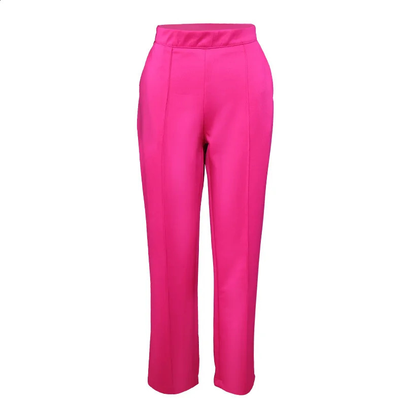 BAMBOOBOY Autumn Causal Slim Sexy Blazer Long Pants Two 2 Piece Sets Outfits for Women Classic Office Lady Work Street Outfit 250319