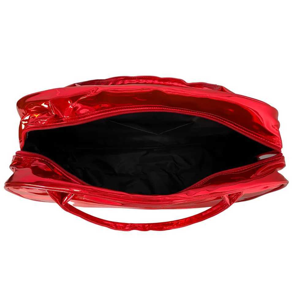 Womens sports and fitness bag waterproof travel bag large capacity luggage bag womens sports and fitness bag Y250319