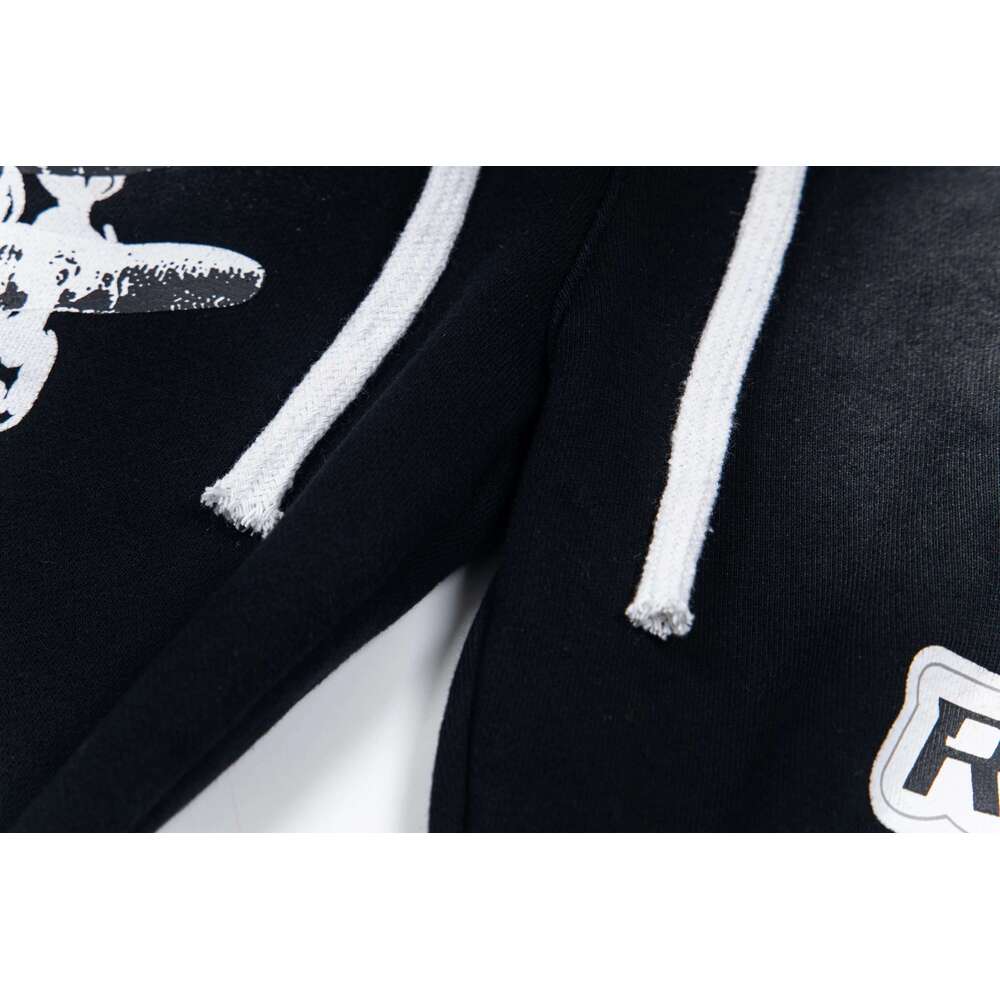 POPDADA New Summer Color Uniform Shorts Heavy Drawstring Logo Wide Casual Sweatshirt Pants For Men And Women Sports Slippers