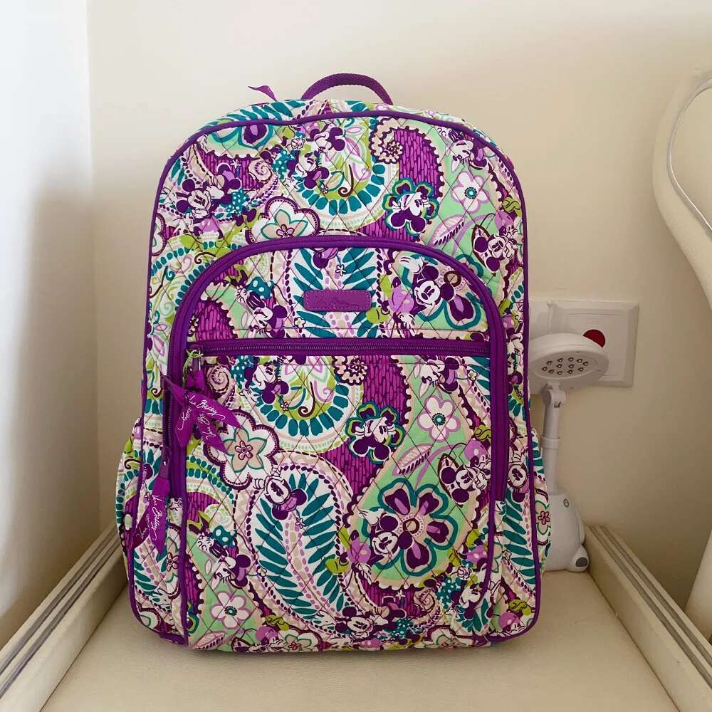 VB New Limited Edition Colorful Multifunctional Book Bag Lightweight Computer Earphone Backpack