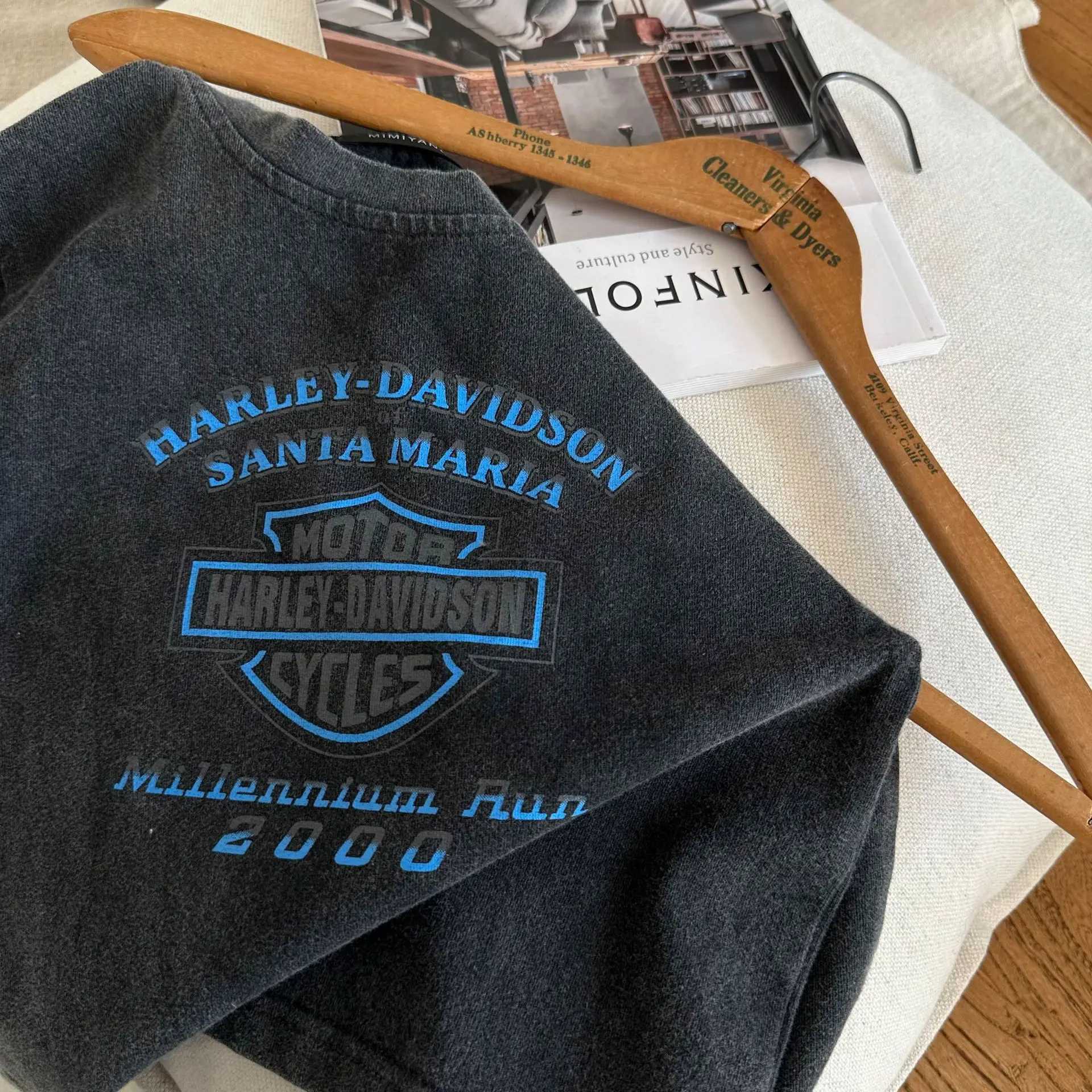Spring 2025 childrens long sleeved cotton letter round neck baby boy T-shirt loose retro childrens boy underwearT250320