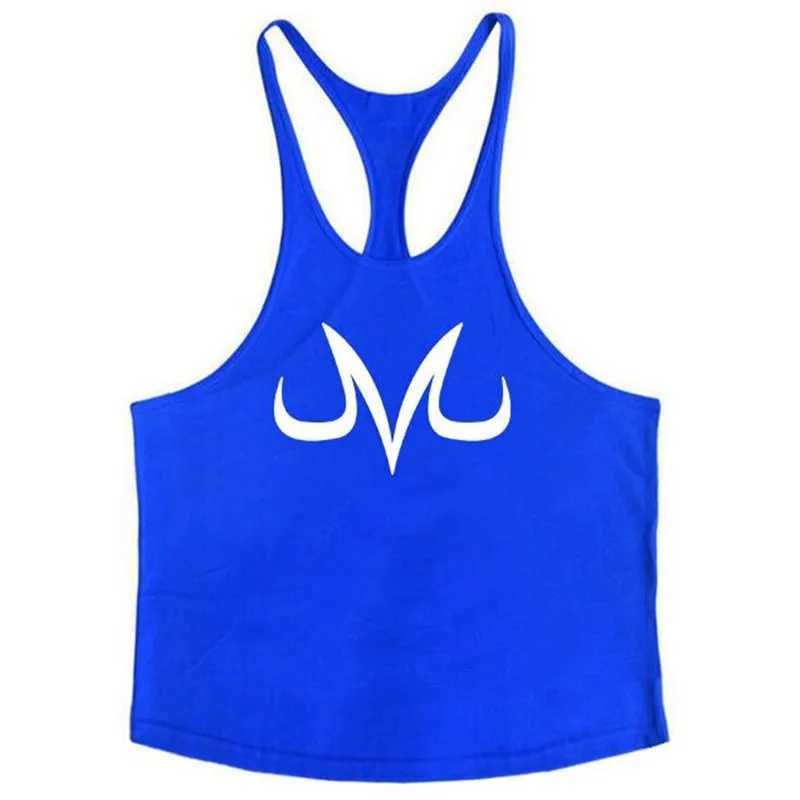 2024 New mens cotton tank tops shirt gym fitness vest sleeveless male casual bodybuilding sports man Workout clothes clothingXJ250319