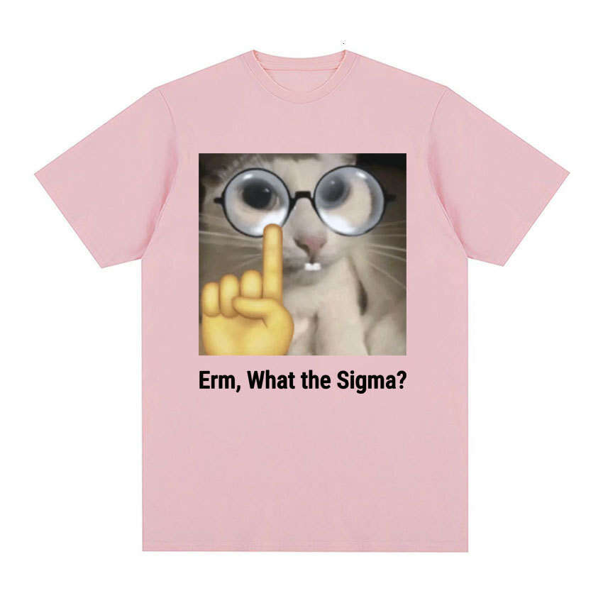 2025Erm, What The Sigma? Funny Cat Quick drying Couple Same T-shirt