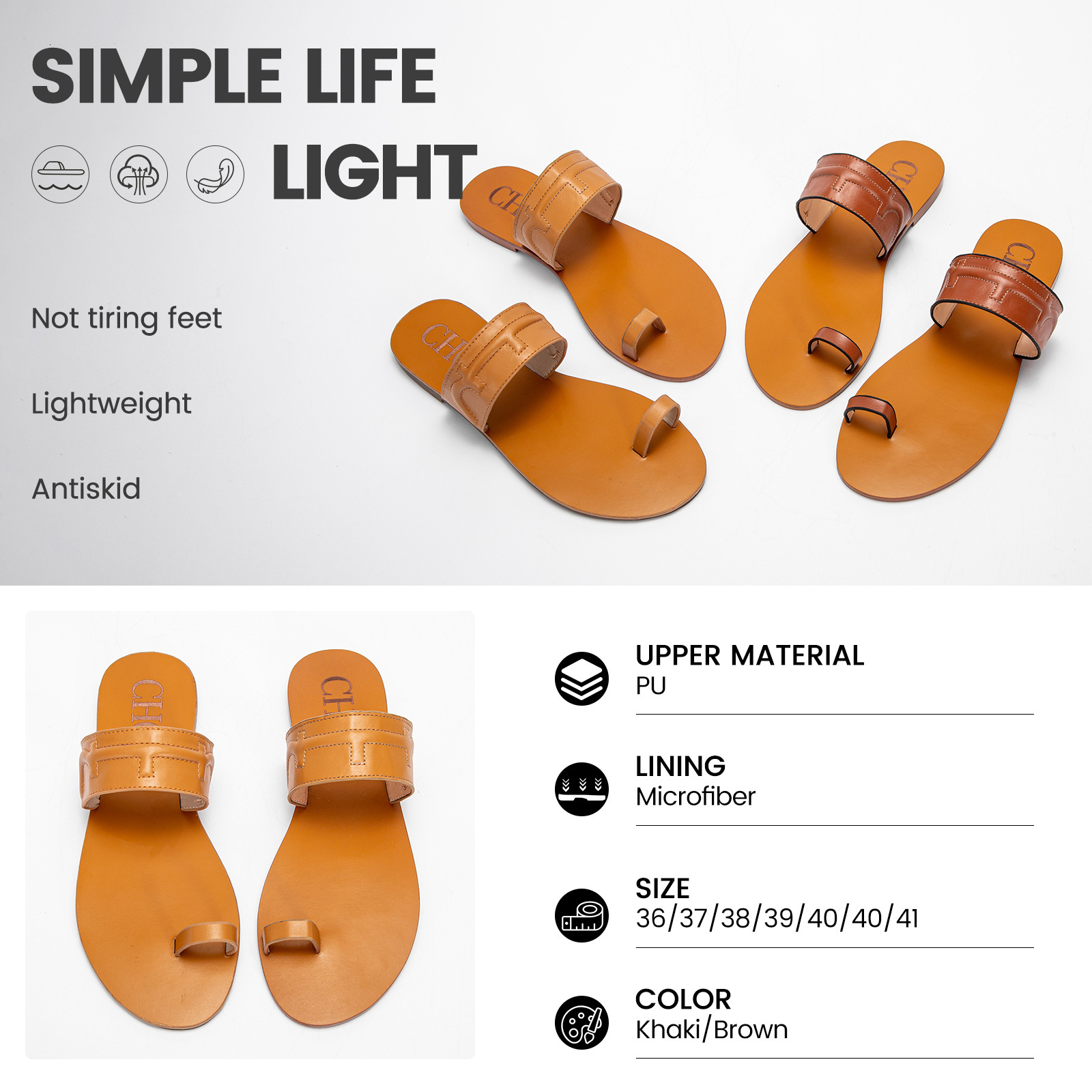 Designer CHCH Outdoor Sandals Multi Functional Slippers Fashion Design PVC Flat New Tide Women's Beach Shoes