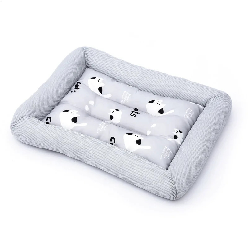 Breathable summer dog refrigerator waterproof household pet mat anti slip cat nest refrigerated and ice cooling 250312