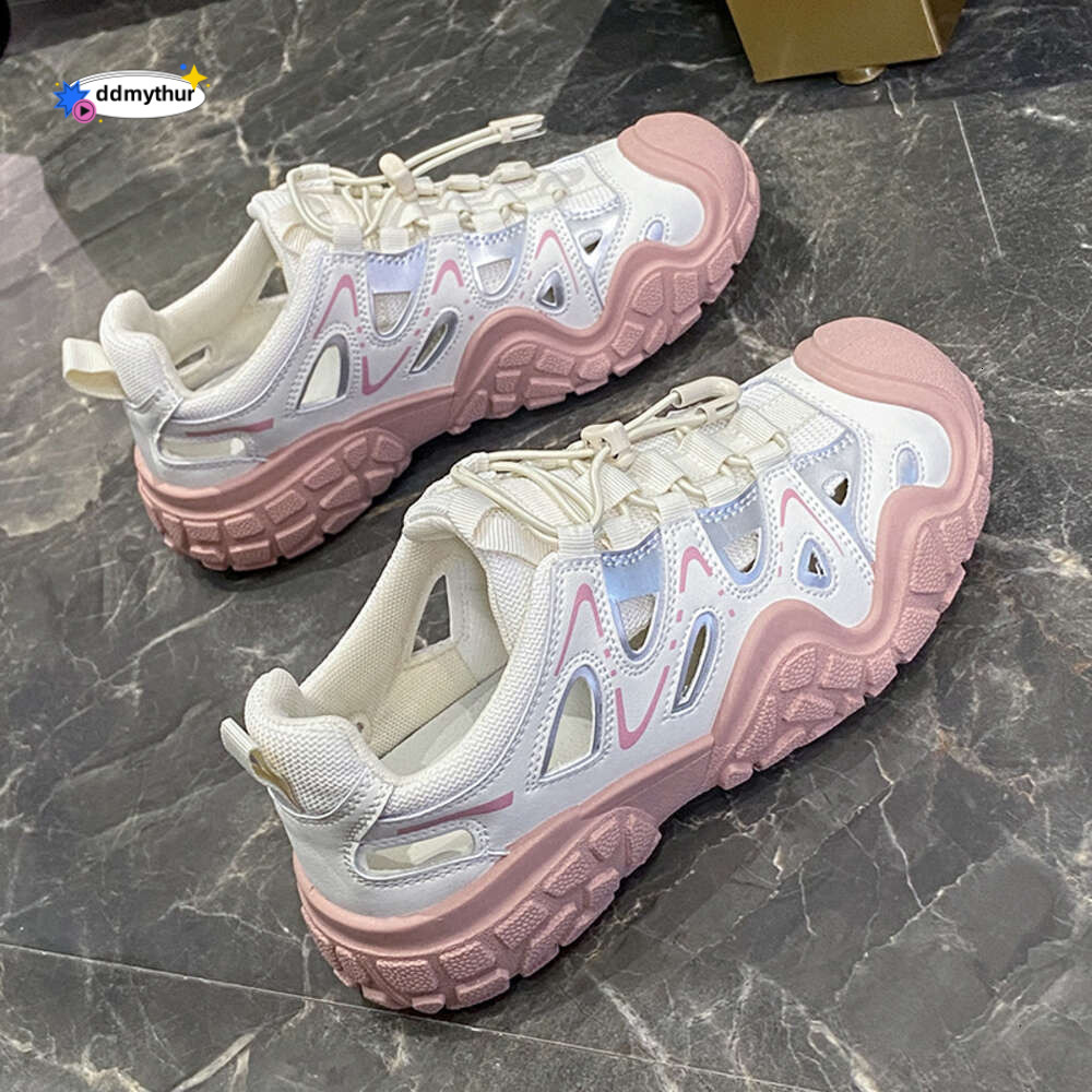 CRLAYDK Women's 2024 Summer Outdoor Hiking Travel Sneakers Hollow Out Sport Walking Shoes Non-Slip Breathable Work Tennis ddmythur