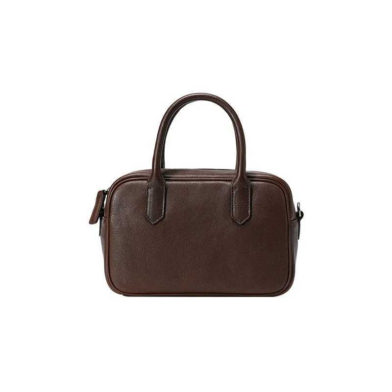 New wide pocket niche casual crossover bag one shoulder handheld bowling bag Y250319
